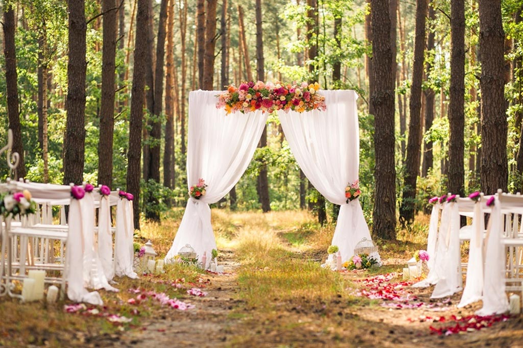 Mesa de Doces para Casamento no Campo