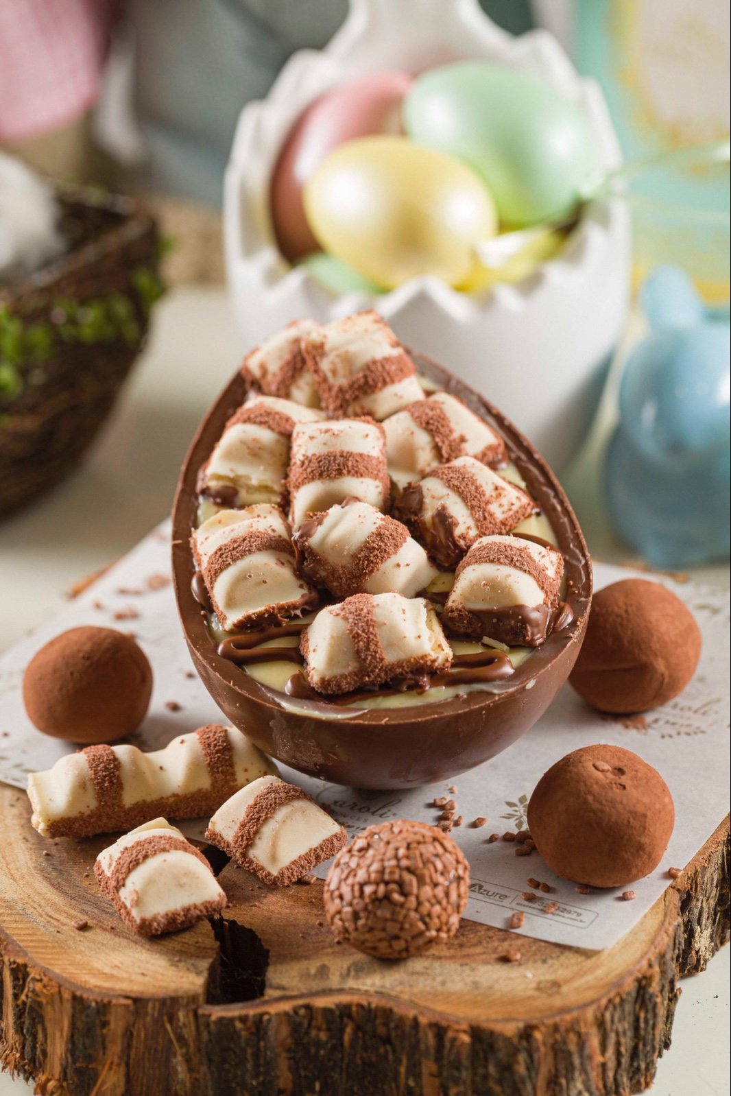 Ovo de Páscoa de Colher Kinder Bueno